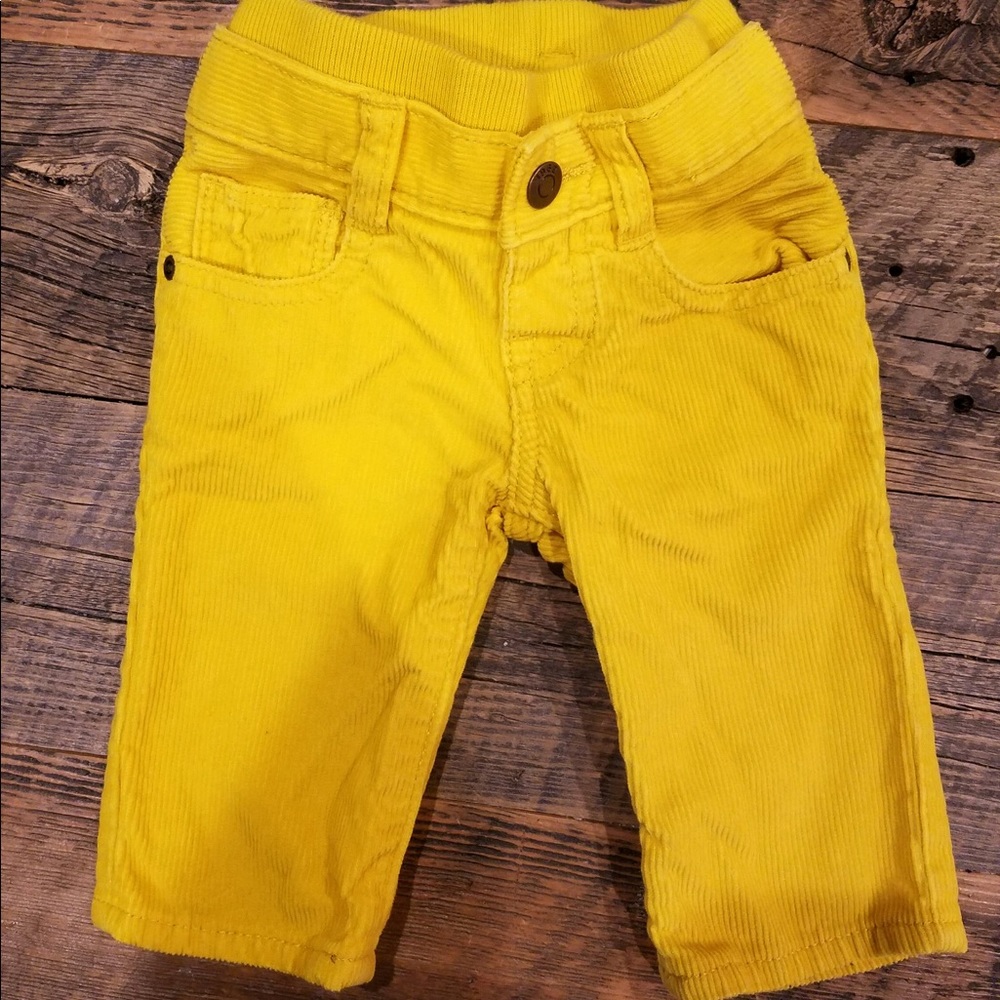 Gap Yellow Corduroy Pants